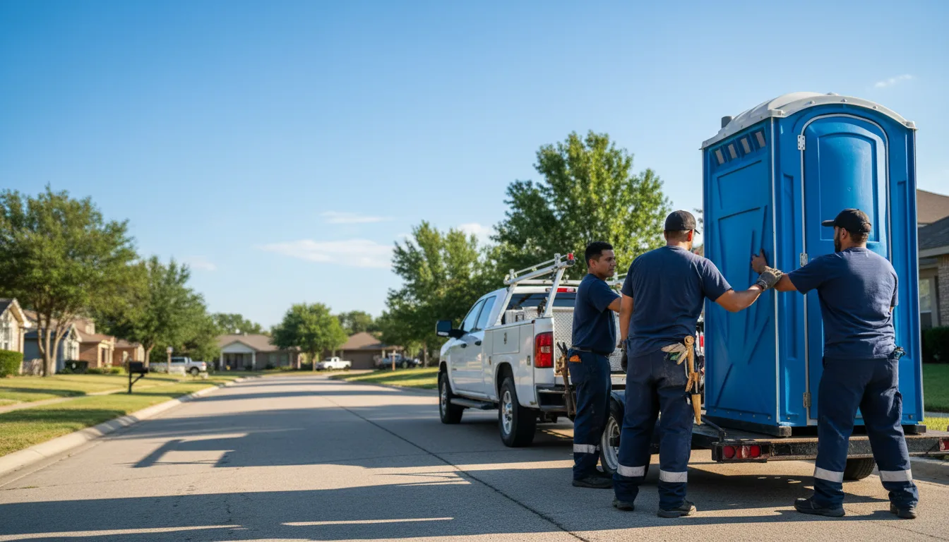 Portable Toilet Rental in Sandston, VA near me